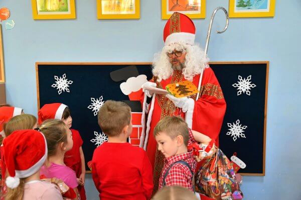 Św. Mikołaj w przedszkolu